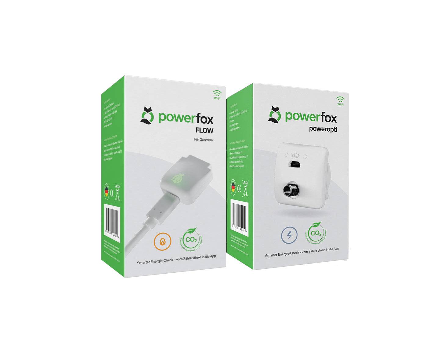 powerfox Bundle - FLOW & poweropti | Doppelte Kontrolle, doppelter Komfort